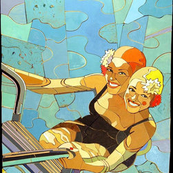 Poolheads no.1 - Artwork