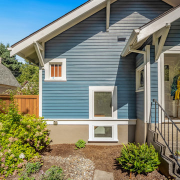 Sellwood-Moreland Basement Remodel - Exterior Window View
