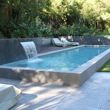 Modern with Water Feature - Hillsborough, CA