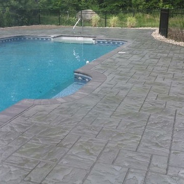 Pool Patio, Irrigation Install, Tree & Shrub Install