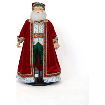 Katherine's Collection 2022 Chinoiserie Santa Doll, 24".