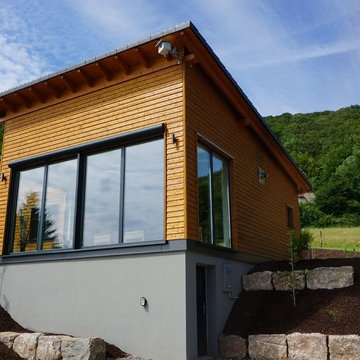 Haus Pfannes - Saunahaus in Holzrahmenbauweise