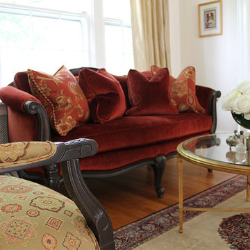 Warm Vintage Traditional Living Room-Rose T. Bien-Aime