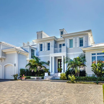 Sophisticated Island Style home with Contemporary Interiors on Longboat Key