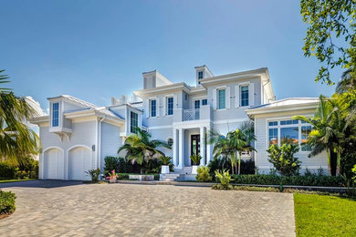 Beach style exterior in Tampa.