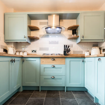 Dix Blue Handmade Kitchen, Skipton by The Autumn Kitchen.