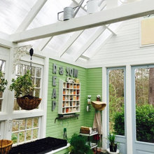 greenhouse/potting shed