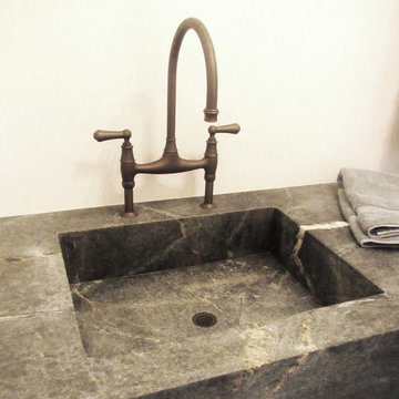 Soapstone Vanity/Sink