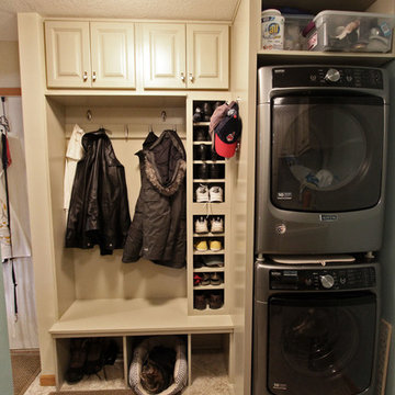 Laundry/Mud Room with Storage and Kitty Area ~ Medina, OH