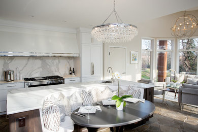 Photo of a transitional kitchen in Philadelphia.