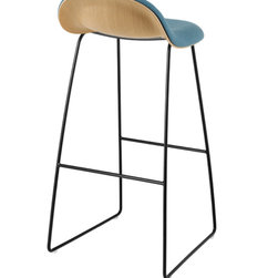 Gubi 32 Barstool - Front Upholstered - Bar Stools And Counter Stools