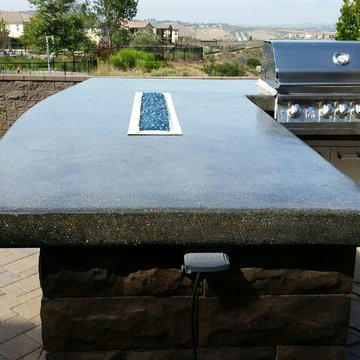 Concrete Countertop/ Grind N Seal