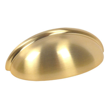 Cosmas 783BB Brushed Brass Cabinet Cup Pull