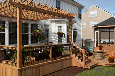 Example of a transitional deck design in Other