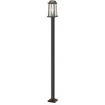 Z-Lite - Z-Lite 574PHMS-536P-ORB Millworks - 110.25" Two Light Outdoor Post Mount - Reach for an elegant look as you outfit an exterioMillworks 110.25" Tw Oil Rubbed Bronze Cl *UL: Suitable for wet locations Energy Star Qualified: n/a ADA Certified: n/a  *Number of Lights: Lamp: 2-*Wattage:60w Candelabra Base bulb(s) *Bulb Included:No *Bulb Type:Candelabra Base *Finish Type:Oil Rubbed Bronze