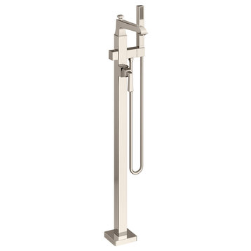 Town Square S Free Standing Tub Filler, Polished Nickel Pvd