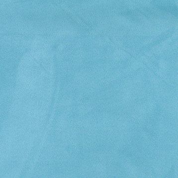 Light Blue Microsuede Suede Upholstery Fabric By The Yard