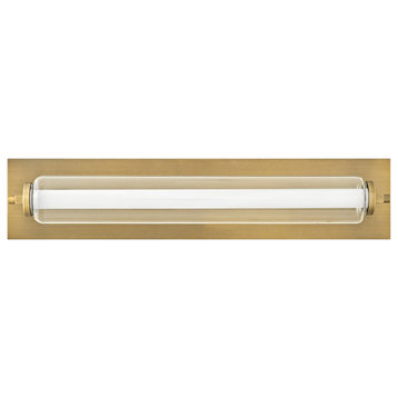 Lucien Bathroom Vanity Light In Lacquered Brass