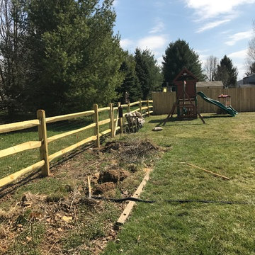Split Rail/ Privacy fence