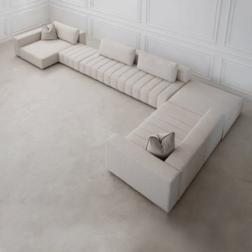 L Shape Sofa Set – Modern Comfort by The Design House