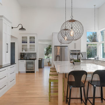 Carter Court - Transitional Eclectic Kitchen