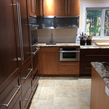 Kitchen Cream Subway Tile