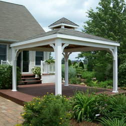 12' Vinyl Pavilion - Gazebos