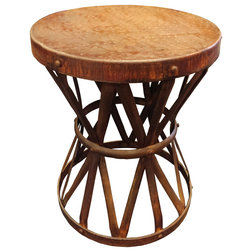 Industrial Side Tables And End Tables by Benzara, Woodland Imprts, The Urban Port