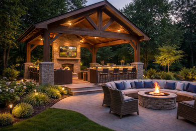 Cottage patio photo in Atlanta