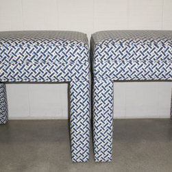 Custom Parson's Benches - Footstools And Ottomans