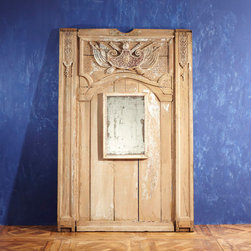 Louis XVI Wall Panel and Mirror - Floor Mirrors