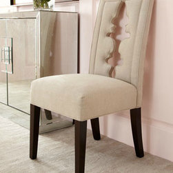 Haute House "Bailey" Carved-Back Chair - Dining Chairs