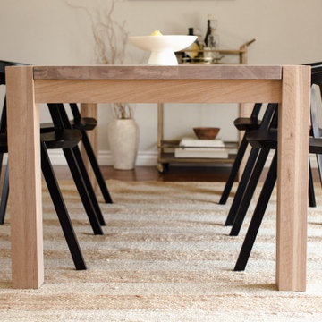 'Nova' White Oak Custom Dining Table