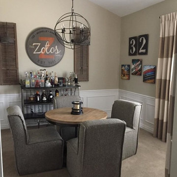 Zotos urban sitting/ game room/entertaining space