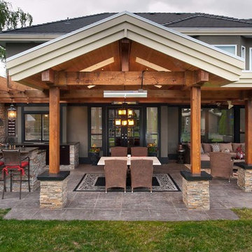 exterior design by Morcas Corporate ,aluminum Gates , landscaping , terrace etc