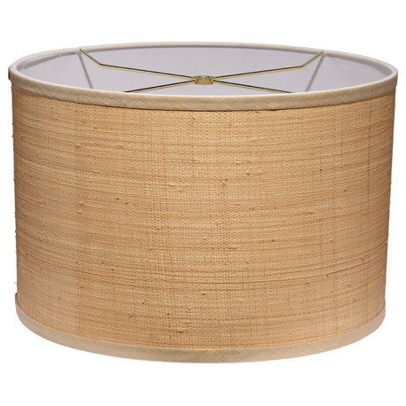 Drum Raffia Shade, Medium