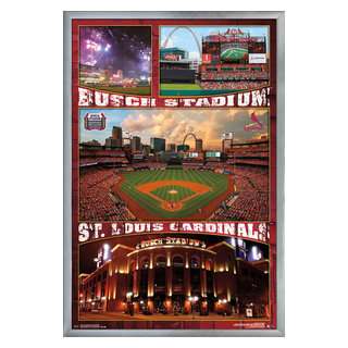 Busch Stadium Wall Art, St. Louis Cardinals Stadium Unframed Poster