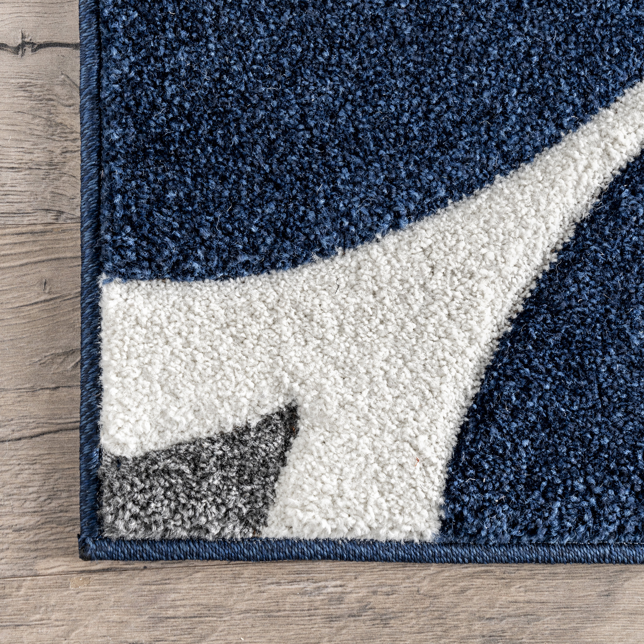 Nuloom Hand-Tufted Gabriela Area Rug, Navy 4'x6'