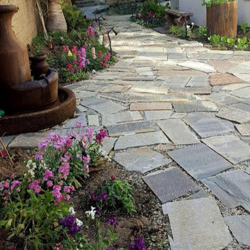 Romantic Garden Before and After