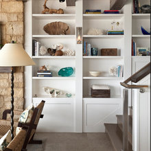 built in shelves