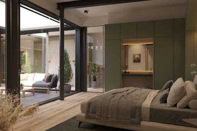 Modernes Schlafzimmer in Düsseldorf