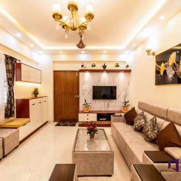 Splendor Of Interior Design:Kumar Raja & Harathi Lakshmi's Captivating Home Tour