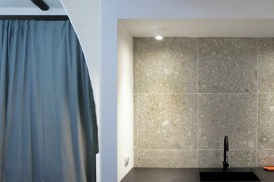 Immagine di una cucina design