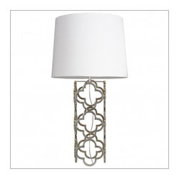 Worlds Away Darcy Silver Leaf Table Lamp - Products