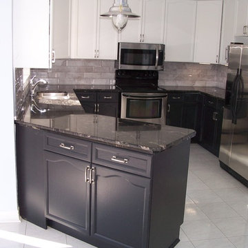 Two-Toned Kitchen Recolour