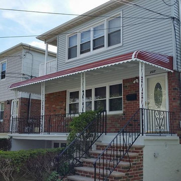 Aluminum Metal Awnings for Homes