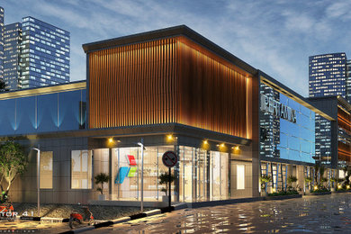 Modern exterior home idea in Other