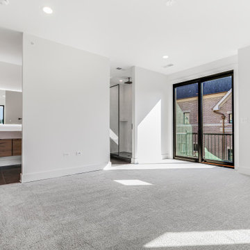 End Unit - Transitional Modern Luxury Rowhome Heritage Place Naperville, IL