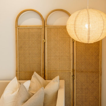 Bedroom Woven Screen and Pendant Light, Paço de Arcos