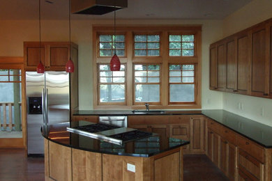 Inspiration for a craftsman kitchen remodel in Other